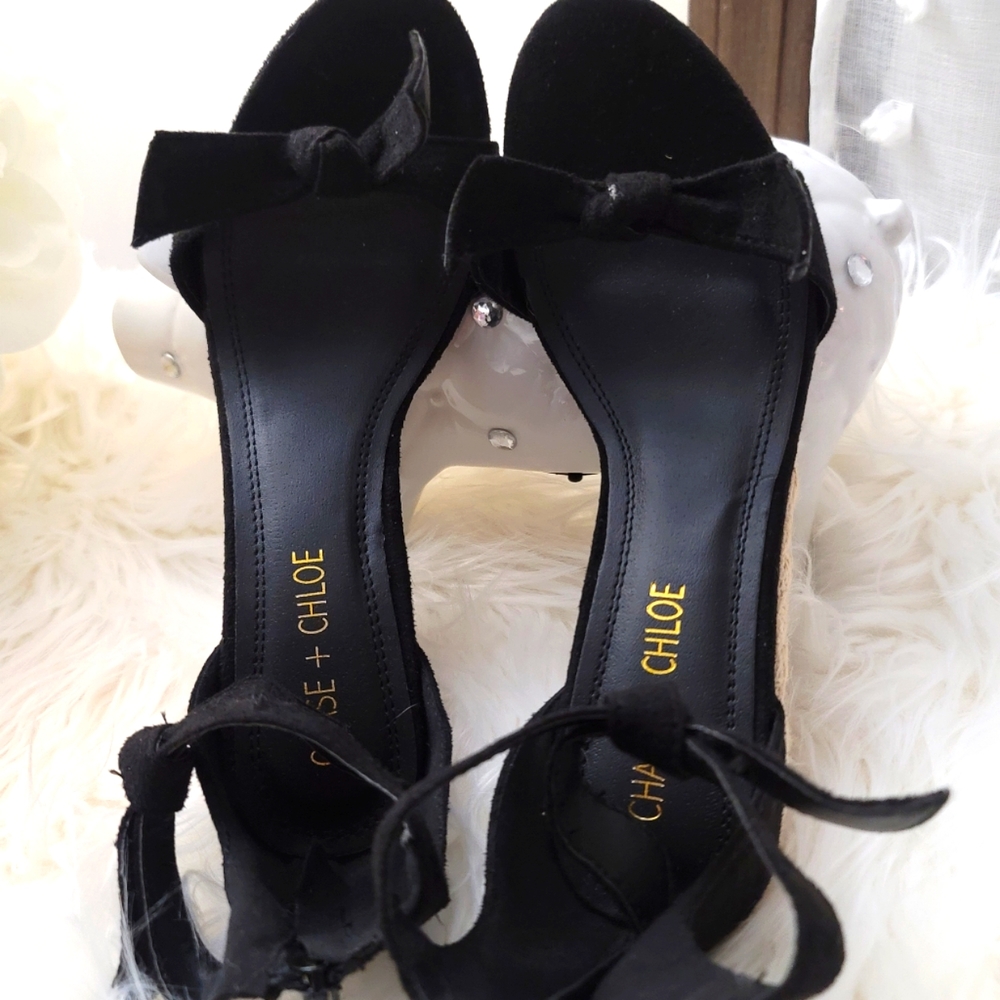 Chase+Chloe Blair Wedge Sandals - Picture 4 of 5